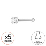 2mm Round (20G) X5 - Titanium Steel SD47772