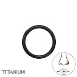 Hoop 8mm - Titanium Steel SD47787