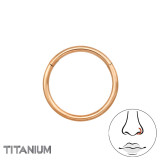 Hoop 10mm - Titanium Steel SD47790
