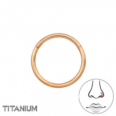Hoop 10mm - Titanium Steel SD47790