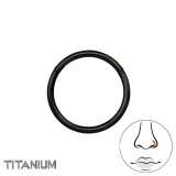 Hoop 10mm - Titanium Steel SD47791