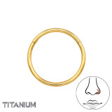 Hoop 12mm - Titanium Steel SD47794