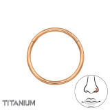Hoop 12mm - Titanium Steel SD47795