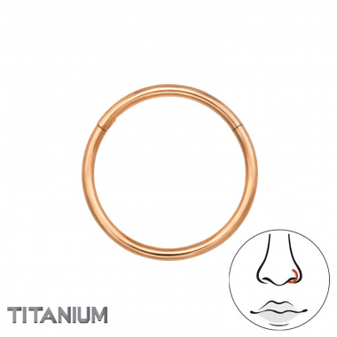 Hoop 12mm - Titanium Steel SD47795