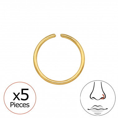 0.8Mm 20G Seamless Rings - Titanium Steel SD48942