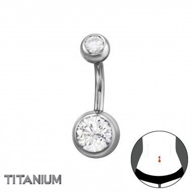 1.6X10Mm (14G) - 5mm Round Top 8mm Round Bottom - Titanium Steel SD50526