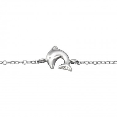 Dolphin - 925 Sterling Silver Kids Bracelets SD36451