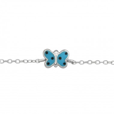 Butterfly - 925 Sterling Silver Kids Bracelets SD37989