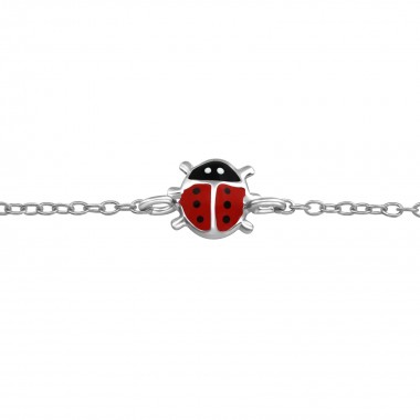 Ladybug - 925 Sterling Silver Kids Bracelets SD37991