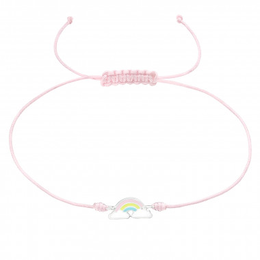 Rainbow - Nylon Cord Kids Bracelets SD39665