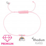 Rainbow - Nylon Cord Kids Bracelets SD40653 Rainbow - Nylon Cord Kids Bracelets SD40653