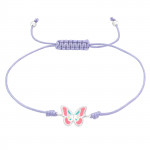 Butterfly - Nylon Cord Kids Bracelets SD42549 Butterfly - Nylon Cord Kids Bracelets SD42549