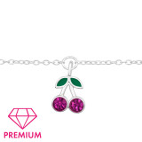 Cherry - 925 Sterling Silver Kids Bracelets SD42713