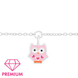 Owl - 925 Sterling Silver Kids Bracelets SD42718