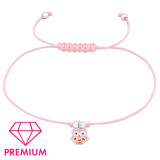 Owl - Nylon Cord Kids Bracelets SD42719