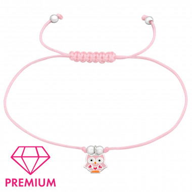 Owl - Nylon Cord Kids Bracelets SD42719