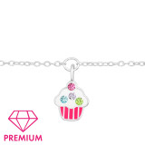 Cupcake - 925 Sterling Silver Kids Bracelets SD42740