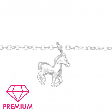 Horse - 925 Sterling Silver Kids Bracelets SD43679