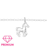 Horse - 925 Sterling Silver Kids Bracelets SD43679