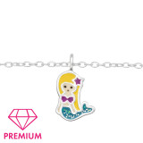 Mermaid - 925 Sterling Silver Kids Bracelets SD43686