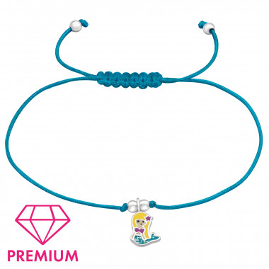 Mermaid - Nylon Cord Kids Bracelets SD43687