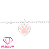 Paw Print - 925 Sterling Silver Kids Bracelets SD43689