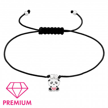 Panda - Nylon Cord Kids Bracelets SD43708