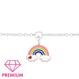 Rainbow - 925 Sterling Silver Kids Bracelets SD43723