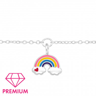 Rainbow - 925 Sterling Silver Kids Bracelets SD43723