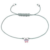 Butterfly - Nylon Cord Kids Bracelets SD46262