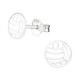 Ball - 925 Sterling Silver Kids Ear Studs SD17803