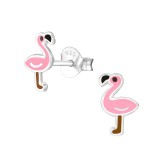 Egret - 925 Sterling Silver Kids Ear Studs SD21003