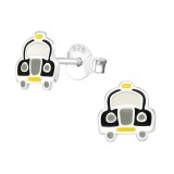 Taxi - 925 Sterling Silver Kids Ear Studs SD21860