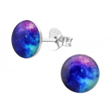 Galaxy - 925 Sterling Silver Kids Ear Studs SD28713