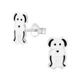 Dog - 925 Sterling Silver Kids Ear Studs SD31930