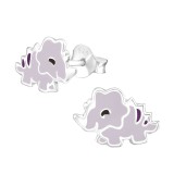 Dinosaur - 925 Sterling Silver Kids Ear Studs SD35127