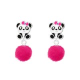 Panda - 925 Sterling Silver Kids Ear Studs SD37159