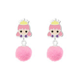 Princess - 925 Sterling Silver Kids Ear Studs SD37162