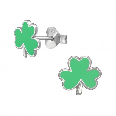 Chamrock - 925 Sterling Silver Kids Ear Studs SD39571