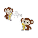 Monket - 925 Sterling Silver Kids Ear Studs SD40325