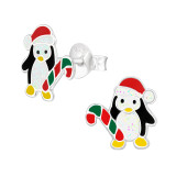 Penguin - 925 Sterling Silver Kids Ear Studs SD42917