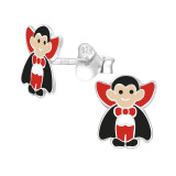 Vampire - 925 Sterling Silver Kids Ear Studs SD43815