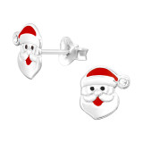 Santa Claus - 925 Sterling Silver Kids Ear Studs SD43880