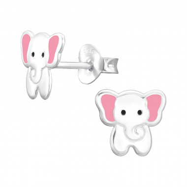 Elephant - 925 Sterling Silver Kids Ear Studs SD44050