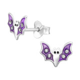 Bat - 925 Sterling Silver Kids Ear Studs SD44904
