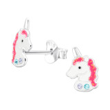 Unicorn - 925 Sterling Silver Kids Ear Studs SD45891