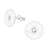 Flower - 925 Sterling Silver Kids Ear Studs SD7235