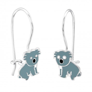Koala - 925 Sterling Silver Kids Earrings SD28674