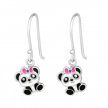 Panda - 925 Sterling Silver Kids Earrings SD39153