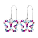 Butterfly - 925 Sterling Silver Kids Earrings SD15586